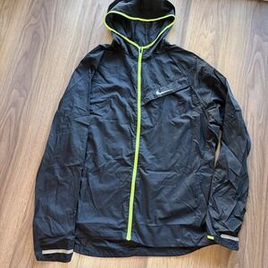 Nike Running Impossibly Light Hooded Windrunner Jacket Mens Sz L Outdoor Hiking